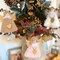 Wrapables Plush Christmas Angel Ornaments, Fairy Doll Hanging Tree Decorations (Set of 3), Pink Khaki White